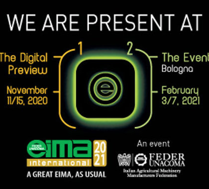 EIMA - Bologna - 11-15 novembre 2020 | 3-7 febbraio 2021